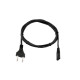 Omnitronic - Euro Power Cable 1.5m bk 2