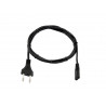 Omnitronic - Euro Power Cable 3m bk 1