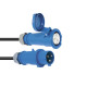 PSSO - CEE Extension 16A 3x2.5 10m blue 3