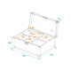 Roadinger - Flightcase 4x AKKU UP 4 QCL Spot QuickDMX 11