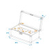Roadinger - Flightcase 4x AKKU TL-3 TCL Trusslight 10