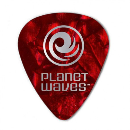 Planetwaves - RED PEARL CELLULOID MEDIUM 1