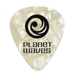 Planetwaves - WHITE PEARL CELLULOID MD 1