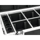 Roadinger - Flightcase 4x AKKU TL-3 Trusslight QuickDMX with charging function 4