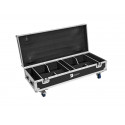Roadinger - Flightcase 8x AKKU IP UP-4 QuickDMX with charging function