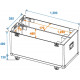 Roadinger - Flightcase 2x LCD ZL50 9