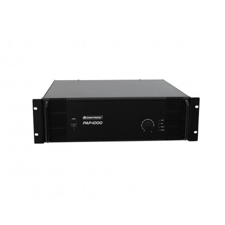 Omnitronic - PAP-1000 PA Amplifier 1