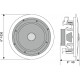 Omnitronic - CST-6 2-Way Ceiling Speaker 11